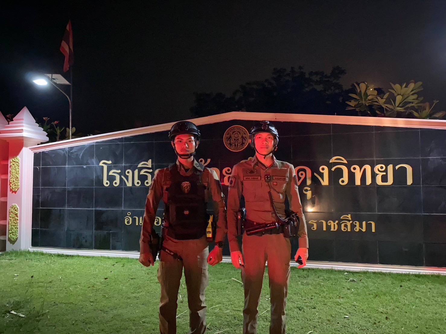 ออกตรวจป้องกันเหตุในพื้นที่